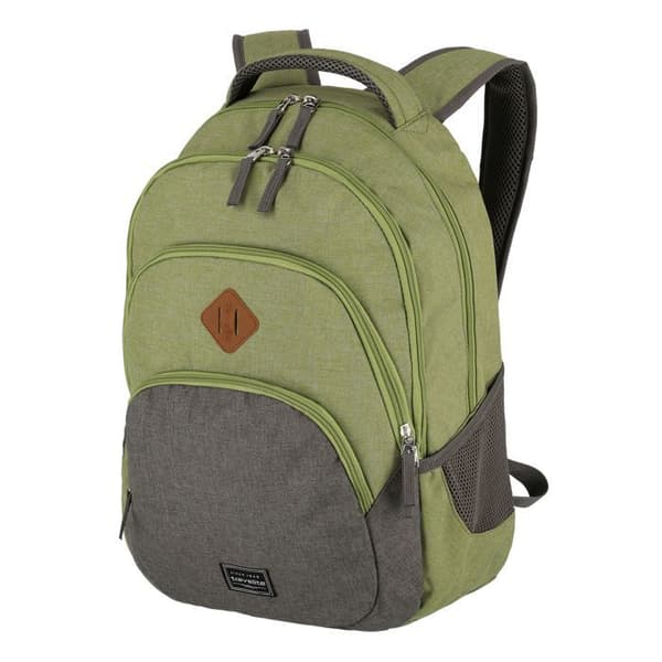 Travelite Basic Melange Ryggsäck Grön/Grå för Dam och Herr - 76727