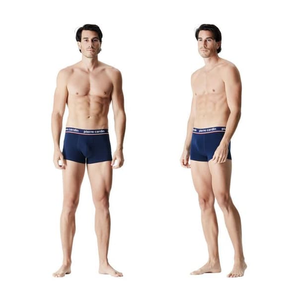 Pierrecardin Kalsong Herr - Svart (Förpackning av 8)