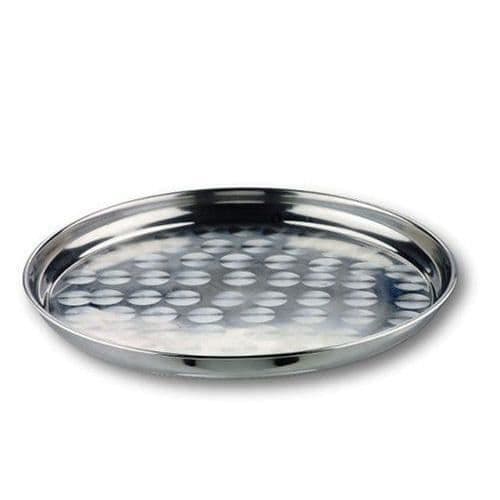 Limonadier bricka - Lacor - Garinox 32 cm - Rostfritt stål - Tål diskmaskin - Grå