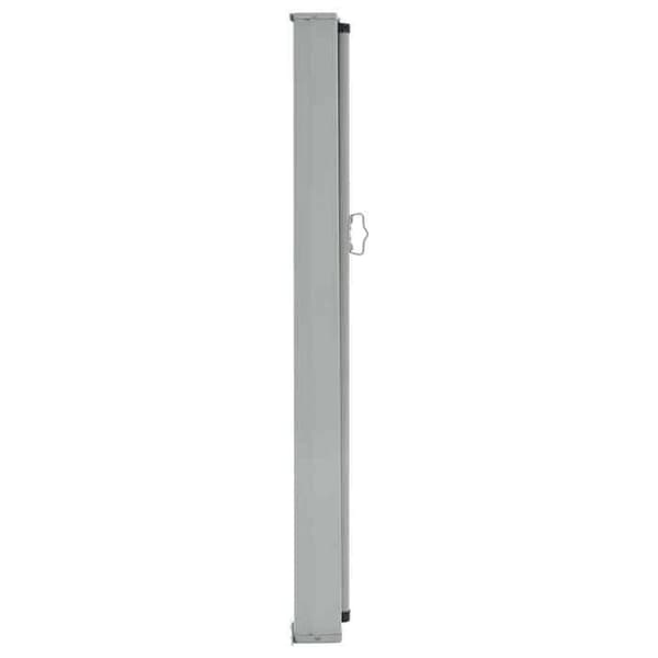vidaXL Infällbar uteplats Sidomarkis 100x300 cm Brun