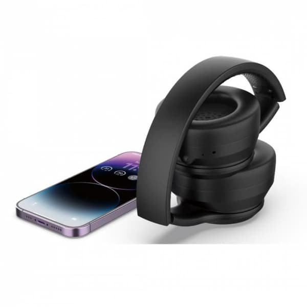 Bluetooth-hörlurar - Devia - Kinton V2 - Trådlös - Svart - 24h Batteritid