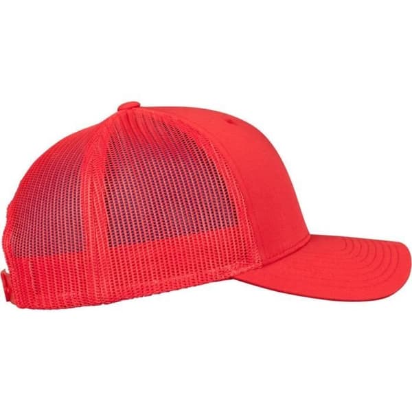 Flexfit RETRO Trucker Snapback Cap - röd