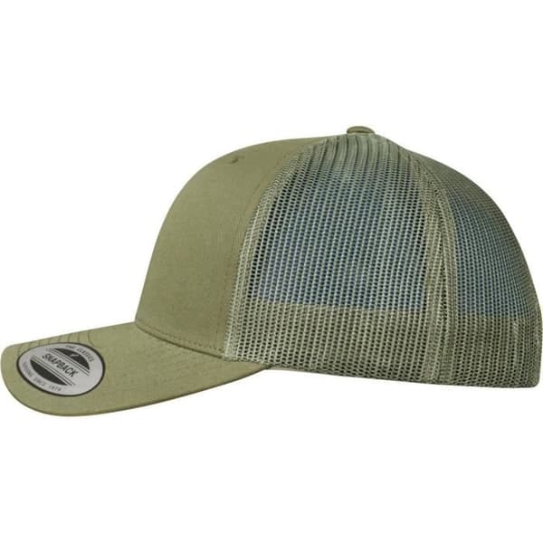 Flexfit RETRO Trucker Snapback Cap - brun bock