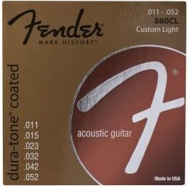Fender Dura-Tone 80/20 880CL folksträngsset...