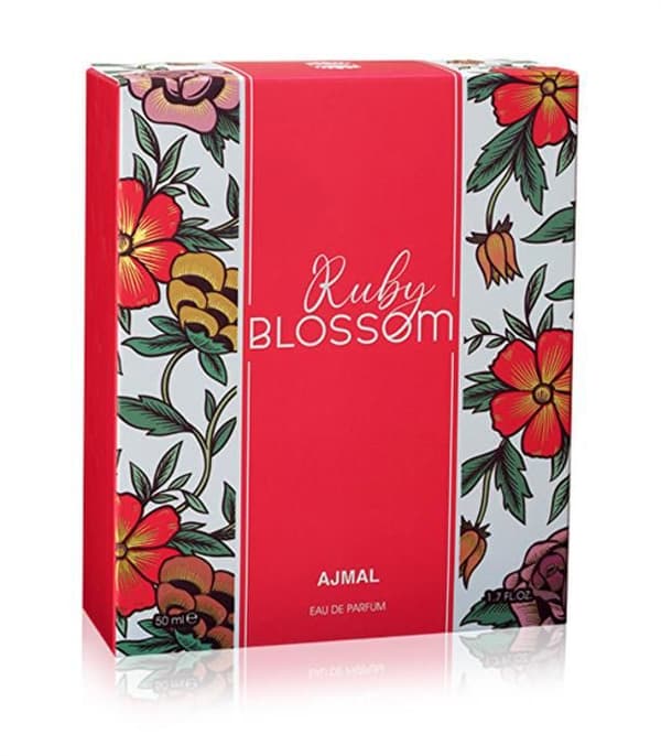 Eau de parfum - AJMAL - Ruby Blossom - 50 ml - Fruktig - Tidlös elegans