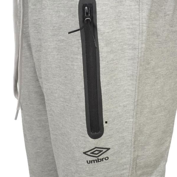 Joggingbyxor - UMBRO - Classic - Grå - Bomull - Andningsbar