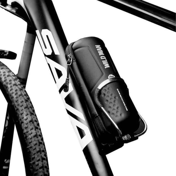 Cykelväska för flaskor Wildman Bag E3 0,8l Svart