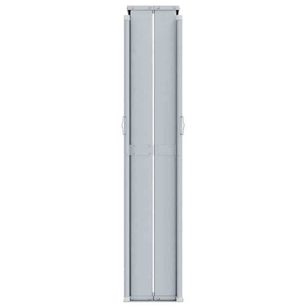 vidaXL infällbar sidomarkis Blå 160x1200 cm 318070
