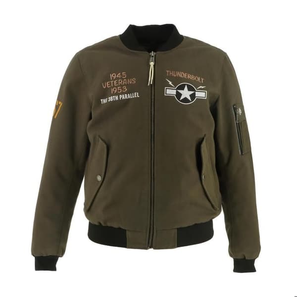 Motorcykeljacka i canvas Helstons Tiger