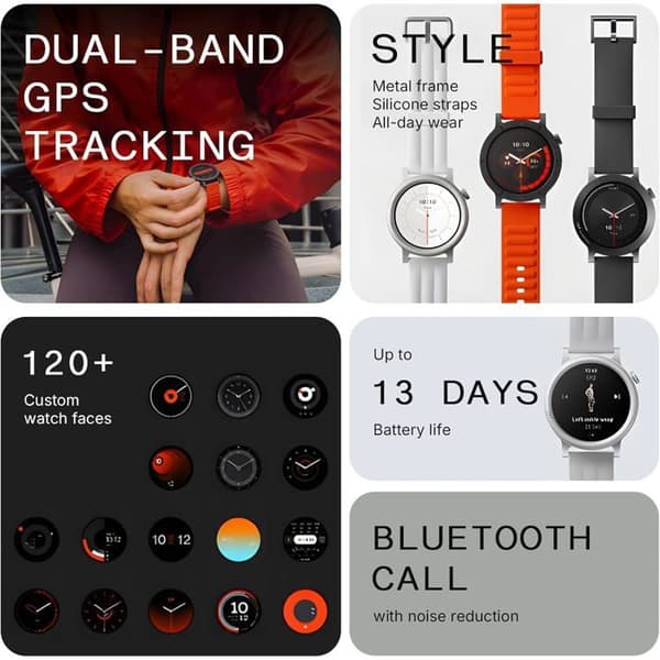 Smartklocka - CMF BY NOTHING - Watch 3 Pro - 1,43" AMOLED - Dubbel GPS - Bluetooth-samtal
