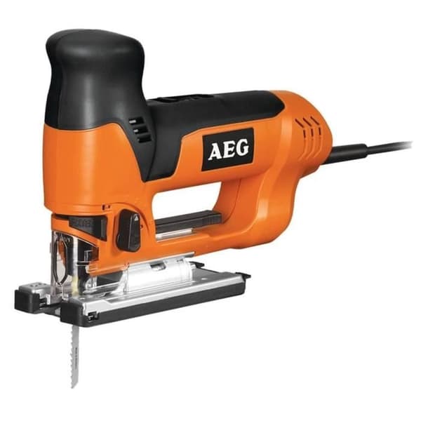 AEG - Sticksåg 705 W, 110 mm trä, blad, splitterskydd, i låda - ST800XE