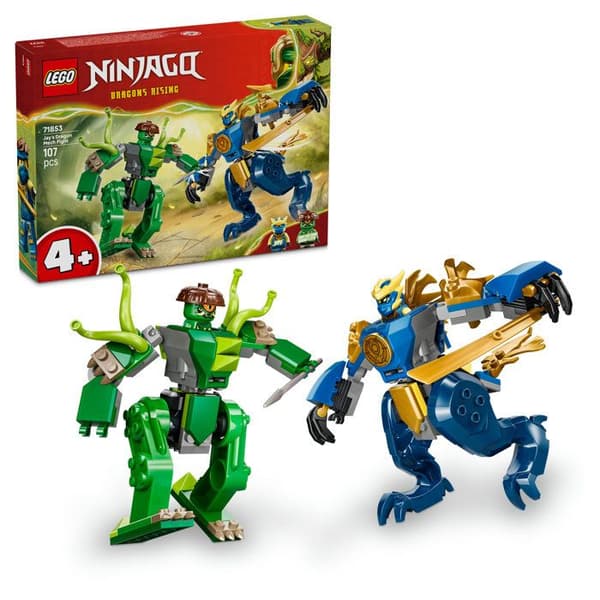 LEGO NINJAGO 71853 Jays Drakrobotstrid - Byggset 4 år - Present