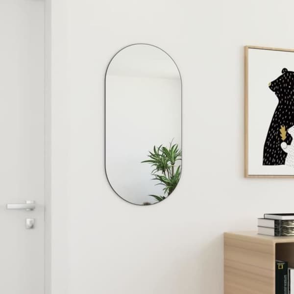 vidaXL Spegel 80x40 cm Glas