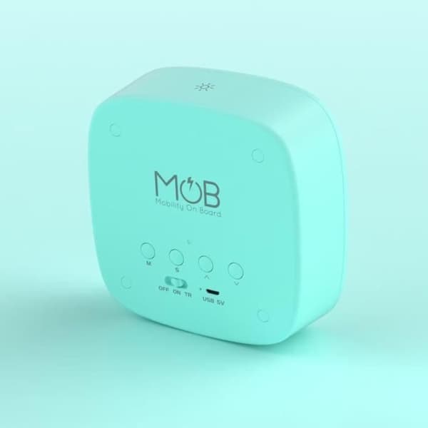 Mob - Billy Clock Touch Alarm & Night Light - Turkos