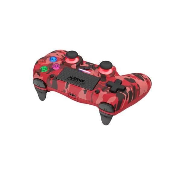 Gamepad - DragonShock - MIZAR BT - Camouflage Red - Bluetooth - Vibration
