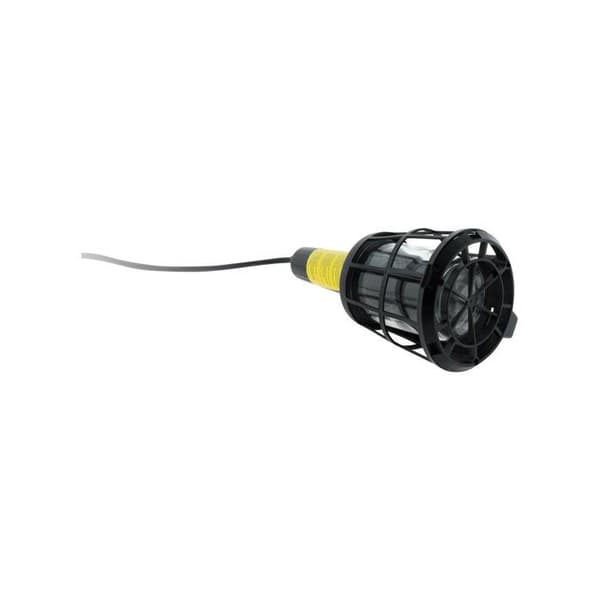 Baladeuse plastikkabel 60W E27 utan glödlampa 5m - Svart - Zenitech