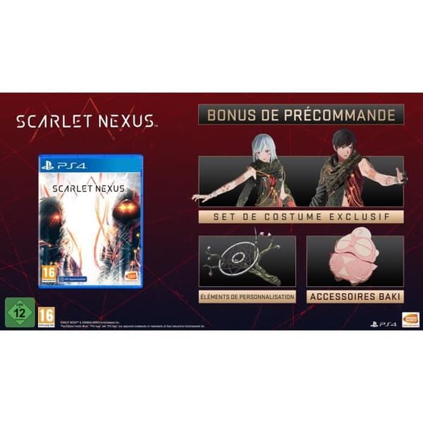 Scarlet Nexus PS4-spel