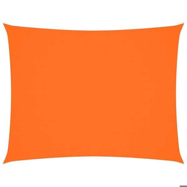 vidaXL Solskyddduk Oxford tyg rektangulär 2x3,5 m Orange