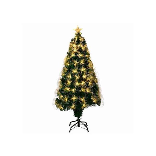 Julgran med LED-belysning 120 cm