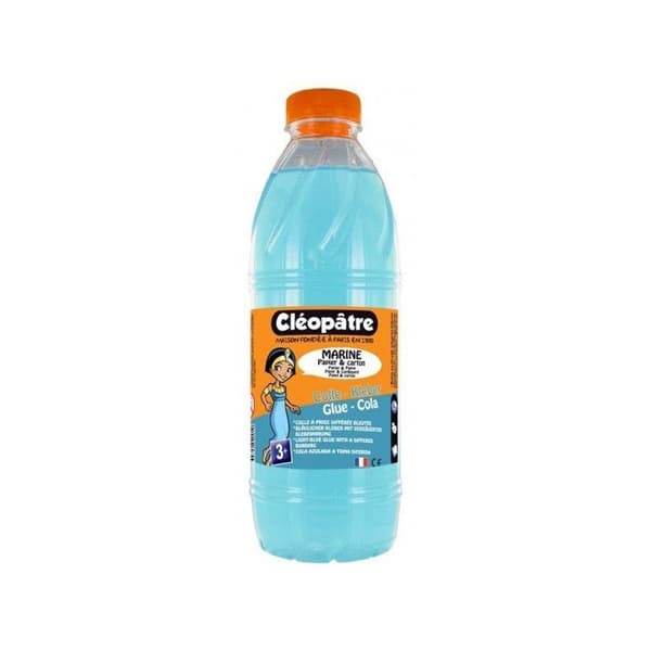 Vinyllim - CLEOPATRE - 1 kg - transparent Blå - långsam torkning - arbetsprecision