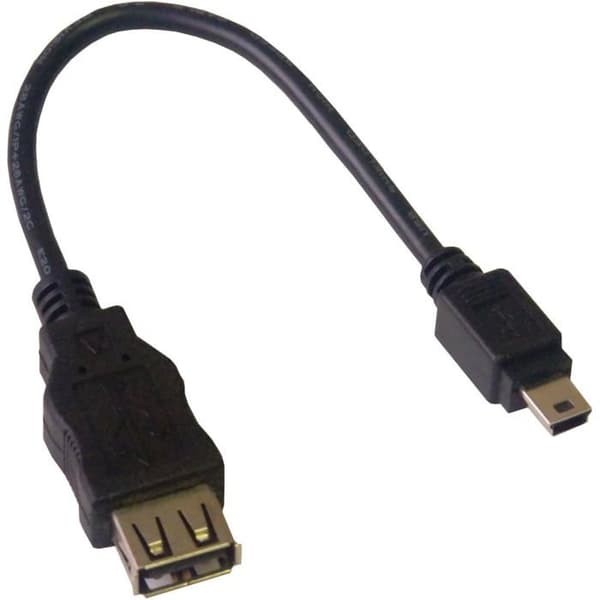 MCL-USB 2.0 typ A - B hane kompatibel kabel - 3m Svart