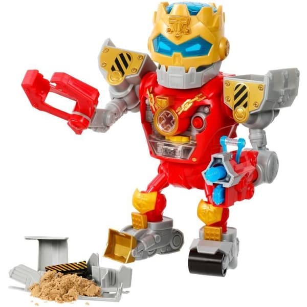 Treasure X Robot - Älgleksaker - Treasure X Mega Robot - 30 cm - Röd - Batteri - Barn