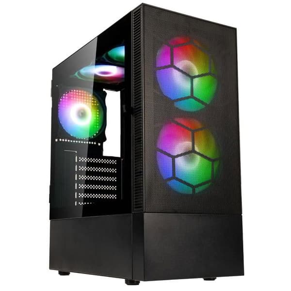 Datorchassi - KOLINK - Observatory MX Mesh ARGB - Mellanstorlek - Härdat Glas - Optimal Luftflöde