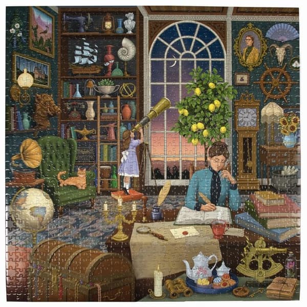 1000 bitars pussel: Alchemist's Library