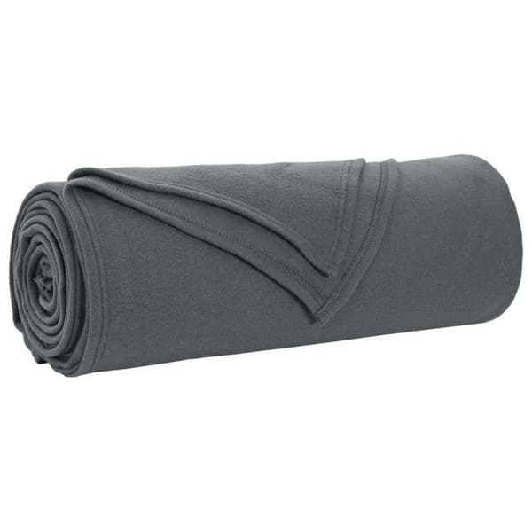 Rutig - VIDAXL - Pläd - Mörkgrå - 280 x 210 cm - Fleece