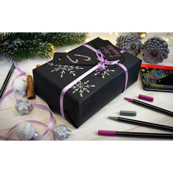 STABILO Pen 68 metallic - metallic grön - Box med 10 st