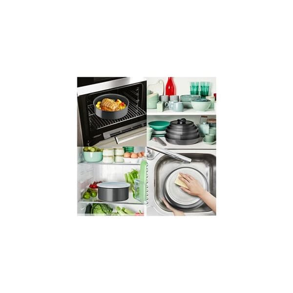 Casserole Tefal Ingenio Renew L2602802 16 cm Grå