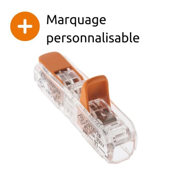 Box med 60 inline spakterminaler 4mm² 2 ledare - WAGO - 221-2411