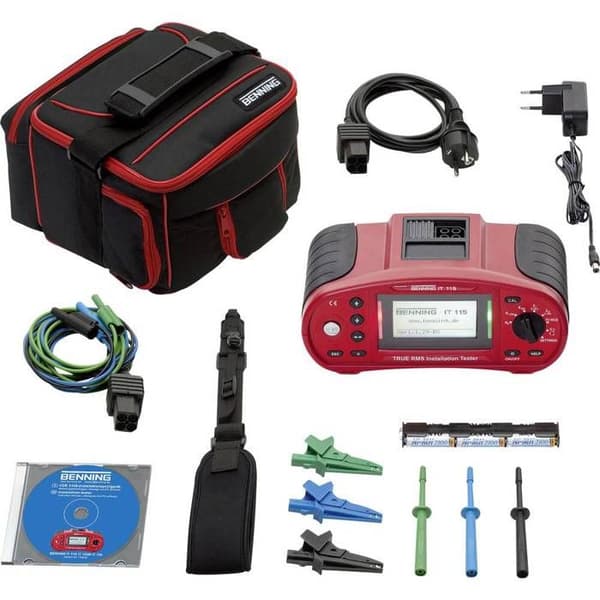 Benning IT 115 Installationsprovare Norm VDE 0100, 0105