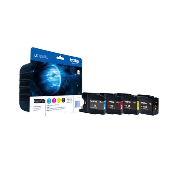 Bror LC1280XL Bläckpatroner Multipack Färg