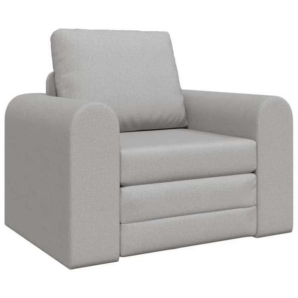 Soffa Säng 2-i-1 Grå Moln 98x71x83 cm Tyg