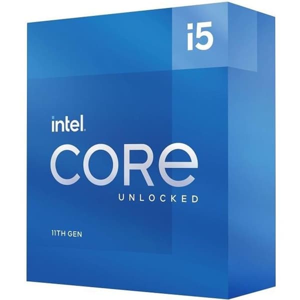 INTEL - Intel Core i5-11600K-processor - 6 kärnor / 4,9 GHz - Sockel 1200 - 125W