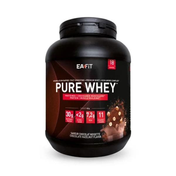 EAFIT Pure Whey - Vassleprotein - Vanilj Intense - 850g