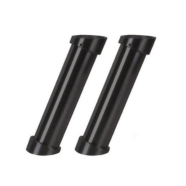 Snackfötter - NORDLINGER PRO - 2-pack - Rostfritt stål - Svart - Cylindrisk