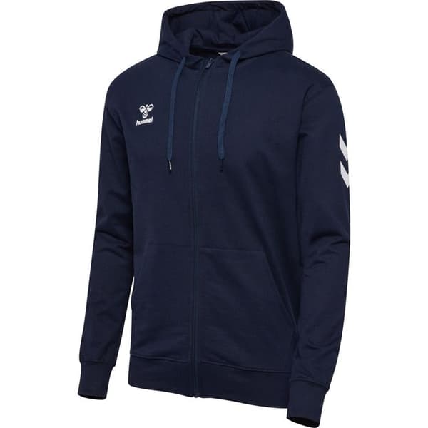 Huvtröja med dragkedja Hummel GO 2.0 - marin