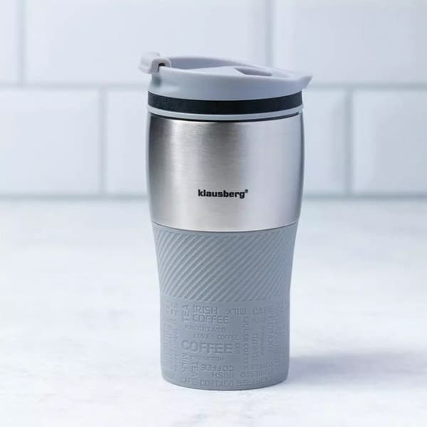 Muggtermos - KLAUSBERG - KB-7626 - Rostfritt Stål - 320 ml - Dubbelvägg