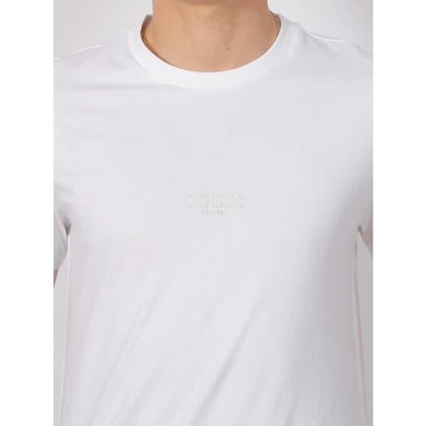 T-shirt Guess Herr autentic Vit Syntetisk