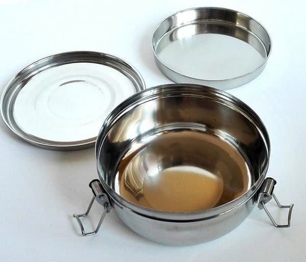Förvaringslådor - LS Kitchen - Rostfritt stål - 16 cm - 1,4 L