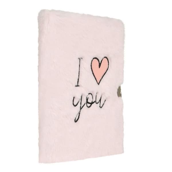 I Love You Soft Toy Diary - Draeger Paris