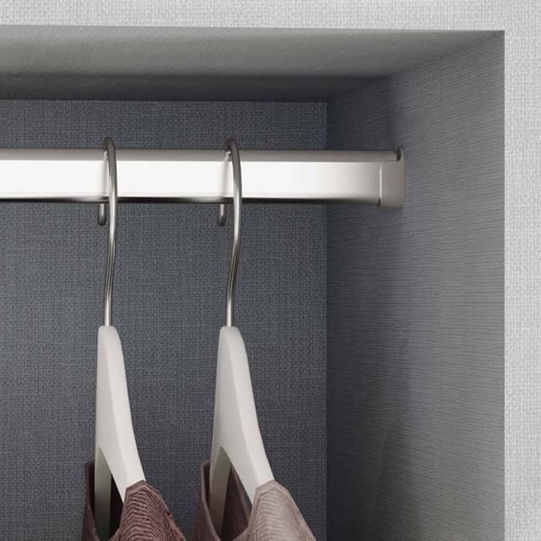 Kit barskåp 30x15mm kromat stål 750mm Emuca