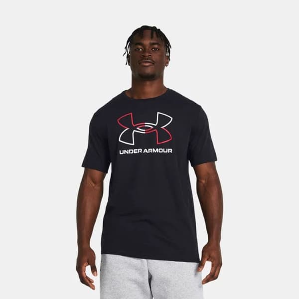 UNDER ARMOR FOUNDATION KORTÄRM T-SHIRT SVART