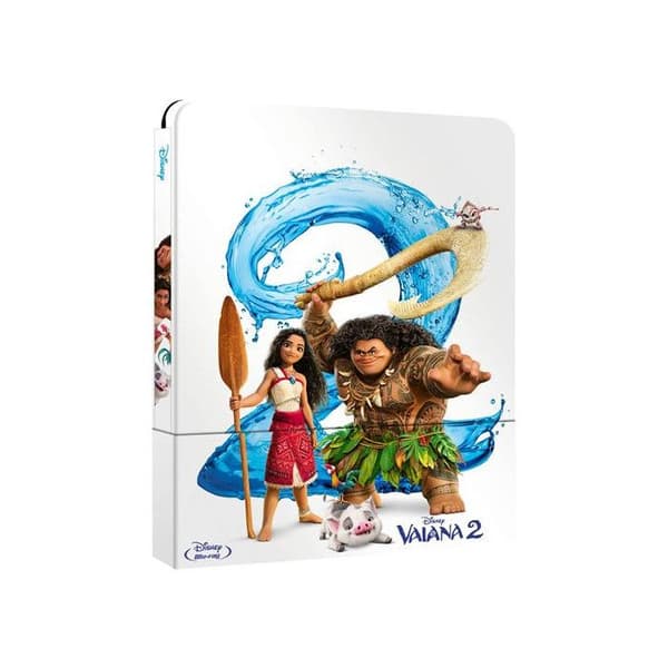 Vaiana 2 Begränsad Utgåva Steelbook Blu-ray
