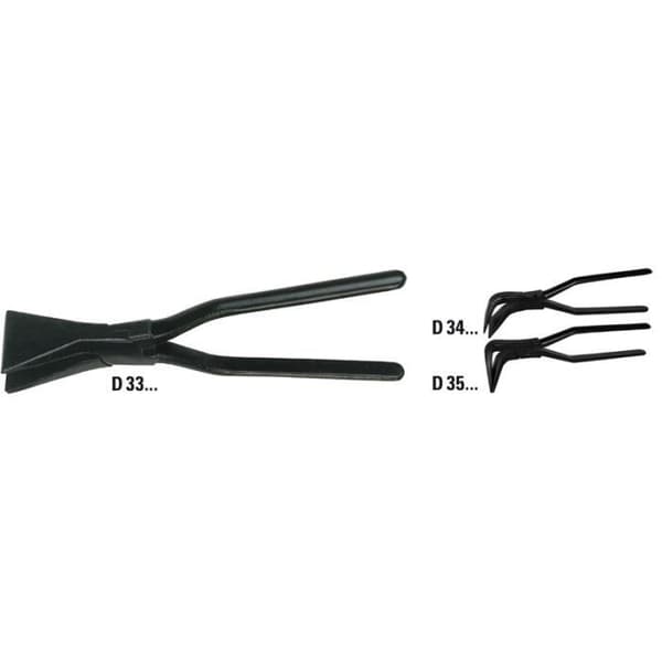 Häfttång - BESSEY - D331-40 - Smidd stål - Svart lackering - 40 mm käftbredd