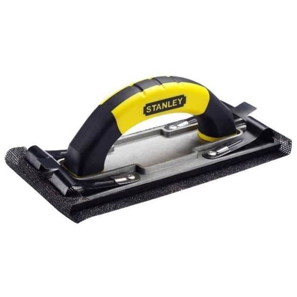 Handslipmaskin med klipp - STANLEY - STHT0-05927 - Kropp i ribbat aluminium - 230 x 80 mm
