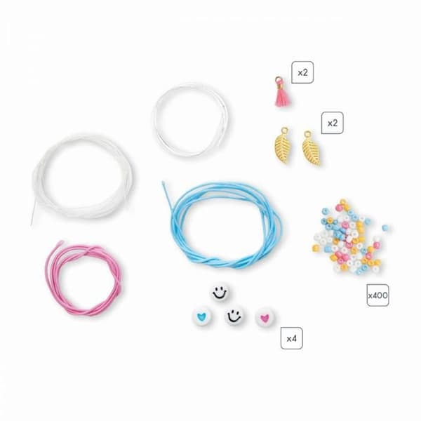 6 BJJOUX FLEURS EN PERLES