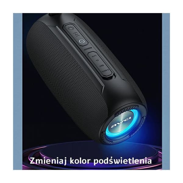 Bluetooth-högtalare - AWEI - Y370 - 20 W - Stänksäker - Batteritid 8 timmar